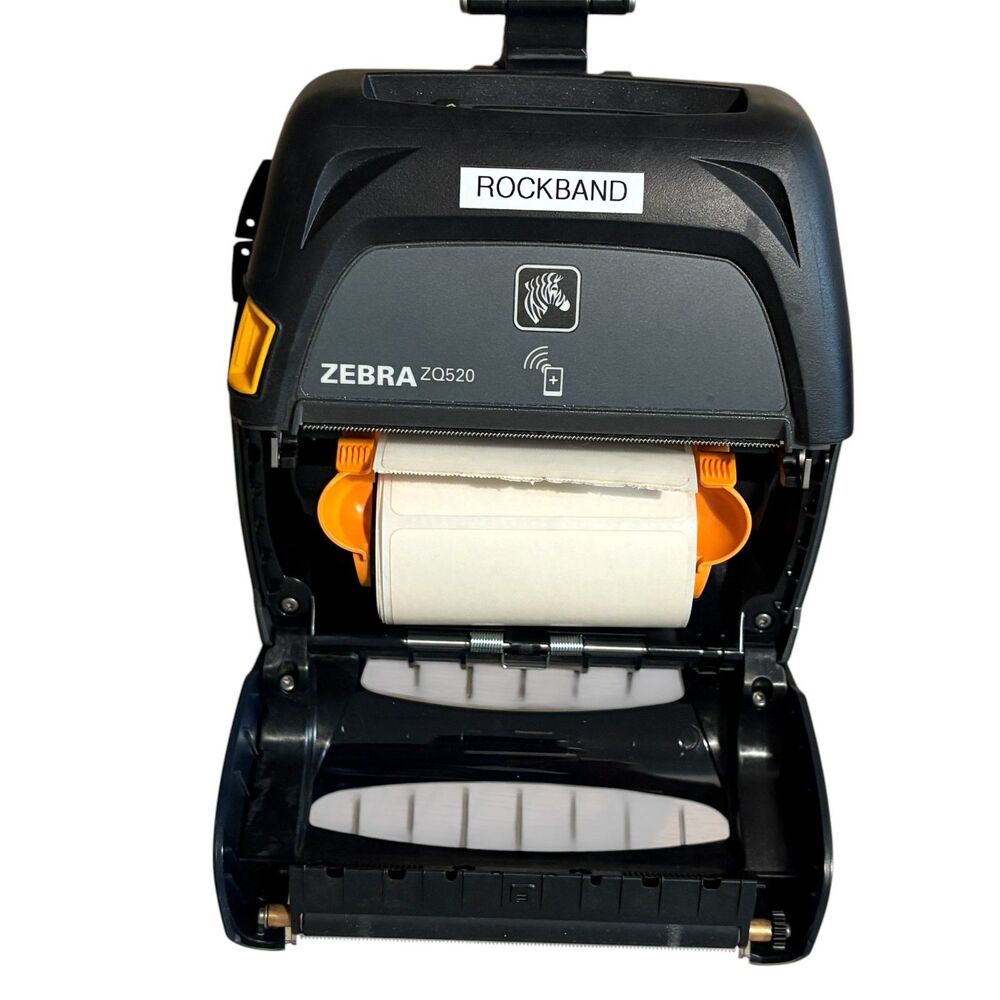 Zebra ZQ520 Mobile Label Printer Bluetooth WiFi + Charger + Extra Battery - Picture 3 of 6